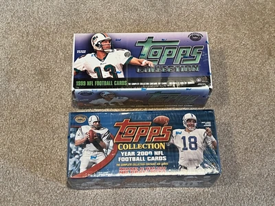 1999 & 2000 TOPPS FOOTBALL FACTORY SEALED SETS HOF/STARS - Image 1 of 4