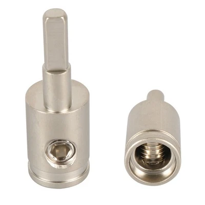 2PCS Car Audio Power Terminal 4GA To 8GA Audio Wire Gauge Reducing Adapter - Image 1 of 4