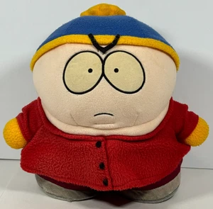 Vintage South Park Eric Cartman Plüschtier Comedy Central 1998 gewichtete Füße - LESEN - Bild 1 von 10