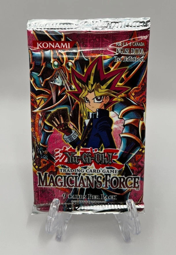 遊戯王 MAGICIAN'S FORCE 旧アジア版 1st 未開封 1パック 遊戯王