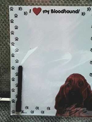 Dog Breed Dry Erase Magnetic Memo Boards/Refrigerator Magnet - Image 1 of 4