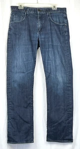 Citizens Of Humanity PERFECT Straight Stretch Denim Jeans Size 33 Made in USA - Picture 1 of 2