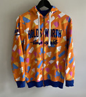 Holdsworth Campagnolo Cycling Full Zip Ice Cream Orange Hoodie mens size small