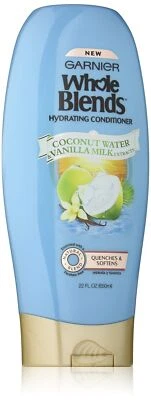 Garnier Whole Blends Conditioner with Coconut Water & Vanilla Milk Extracts, 22 - Image 1 of 4
