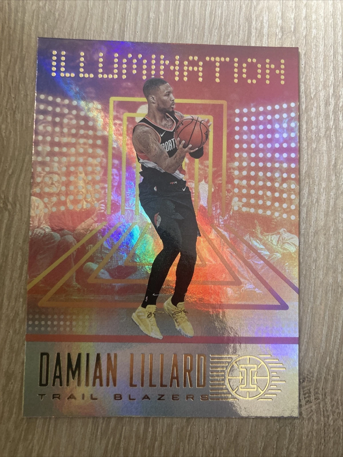 2019-20 Illusions DAMIAN LILLARD “Hobby” ILLUMINATION SP🔥Blazers/Bucks! PWE! 23