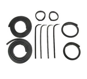 1967 Ford Truck Door Weatherstrip Seal Kit, 10 pc, 1967-70 F100 F250 F350 - Picture 1 of 5