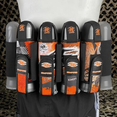 NEW Empire Contact TT Paintball Harness - 4+7 - Grunge Orange - Image 1 of 3