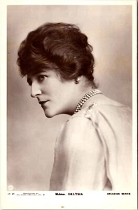 ALICE DELYSIA :FRENCH ACTRESS & SINGER :PERFORMED ON MOSTLY BRITISH STAGE : RPPC - Picture 1 of 3