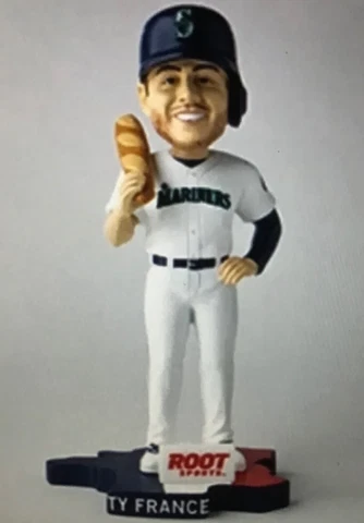 Seattle Mariners Ty France Bobblehead 7/18/23 Preorder Ships 7/19/23 Cover