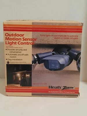 Heath Zenith SL-5415-A Outdoor Motion Sensor Security Light Control Vintage NOS - Image 1 of 3