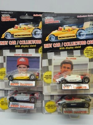 JUEGO DE 4 - Racing Champions Indy Car Escala 1/64 Diecast Car -RTC2080 Foto 1 de 4