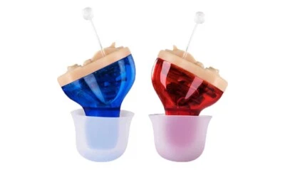 HearClear Pro Profi Hörgeräte Mini Hörverstärker In Ear Tonverstärker Hörhilfe - Bild 1 von 4