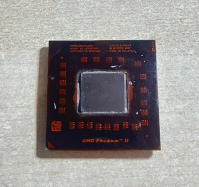 CPU AMD PHENOM II Mobile N830 Triple Core HMN830DCR32GM 2.10GHZ SOCKET S1 - Immagine 1 di 2