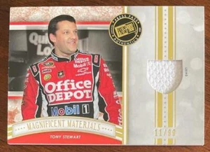 TONY STEWART - 2012 Press Pass Fanfare - Magnificent Materials Gold - S/N 11/99 - Picture 1 of 1