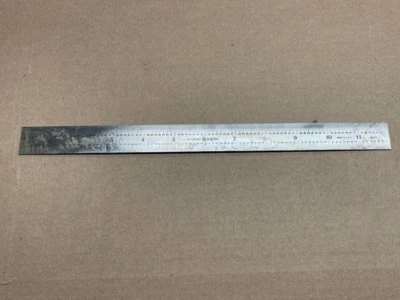 H.F. Ritter & Co 270 Stainless Steel Ruler, 12"  Vintage! - Image 1 of 4