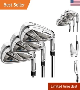 SiM 2 Max Men's Golf Irons - Titanium Shaft, Forgiving Face Design, 5.5 lbs - Picture 1 of 9