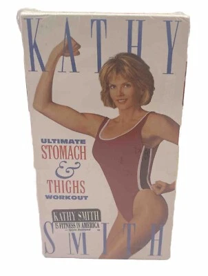 Kathy Smith: Ultimate Stomach and Thighs Workout - VHS 1995 - NEW/SEALED Foto 1 de 4