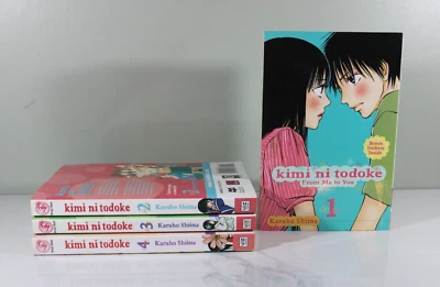 Kimi Ni Todoke From Me to You Volume 1-4 manga - First Print - Image 1 of 4