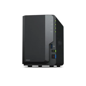Serveur NAS de bureau Synology DiskStation DS223 Realtek RTD1619B 2 Go RAM - Noir - Photo 1/5