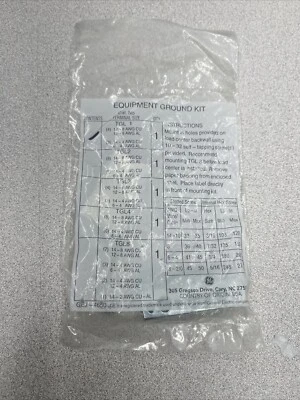 New TGL1 Equipment Ground Kit - Image 1 of 3