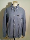 Lee Denim Shirt Buttons Light Blue Regular Fit 100% Cotton Size S - NEW With Tag