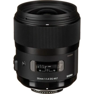 Sigma 35mm f/1.4 DG HSM Art Lens for Nikon F - Image 1 of 4