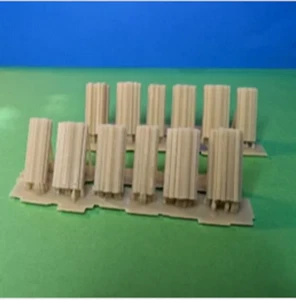 Pilas de madera a escala HO - Imagen 1 de 4