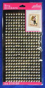 336pc Bling Stickers Gold Rhinestones 3-Dimensional Jolee's Boutique EKSuccess - Picture 1 of 1