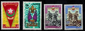 Timbre d' Algérie N° 426, 427, 428 et 429 neuf ** de 196 MNH - Imagen 1 de 1