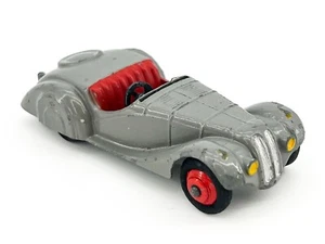 Dinky Toys 38A FRAZER NASH BMW Convertible Sports Car Gray and Red STUNNING! - Picture 1 of 10