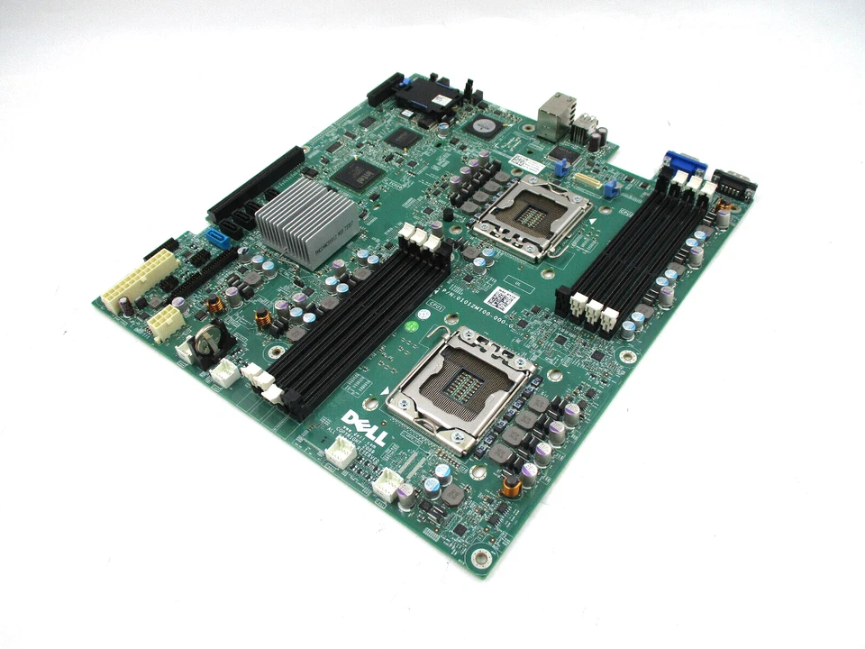 Dell PowerEdge R510 DDR3 Dual LGA 1366 Server Motherboard Dell P/N:0W844P Tested - Image 1 of 4