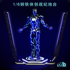 Toy-Box 1/6 LED Tron Legacy Iron Man Platform 12'' Figure Doll Site Accessory