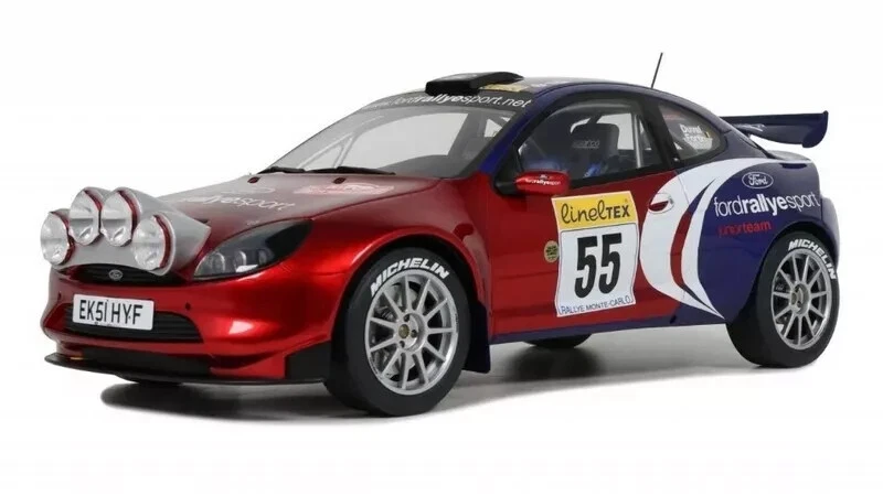 OTTOMOBILE 1 18 AUTO FORD PUMA SUPER 1600 #55 DUVAL RALLY MONTECARLO 2002 OT456