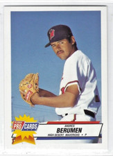 1993 High Desert Mavericks (Class A-Florida Marlins) Andres Berumen