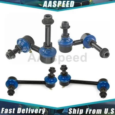 Front Rear Sway Bar Link Kit For 2010 INFINITI FX35 FX50 Mevotech Supreme - Image 1 of 4