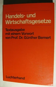 Handels- und Wirtschaftsgesetze, Textausgabe, Luchterhand - Bild 1 von 5