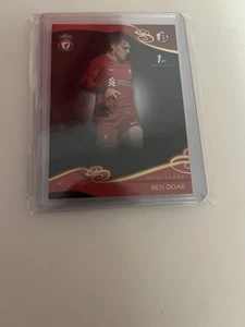 Ben Doak /10 Bowman True Rookie 2022/23 Topps Liverpool Lineage Black Parallel - Bild 1 von 4