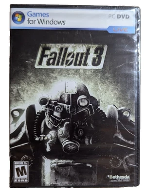 Fallout 3 PC Video Game PC DVD 2008 New Sealed Fast Shipping - Image 1 of 4