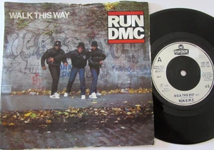 RUN D.M.C. Walk This Way 45T UK - Picture 1 of 2