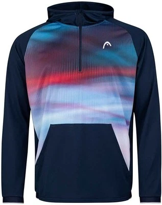 Boys Power Hoodie B Tennis Clothing Shirt Training Pullover Black 1 - Image 1 of 2