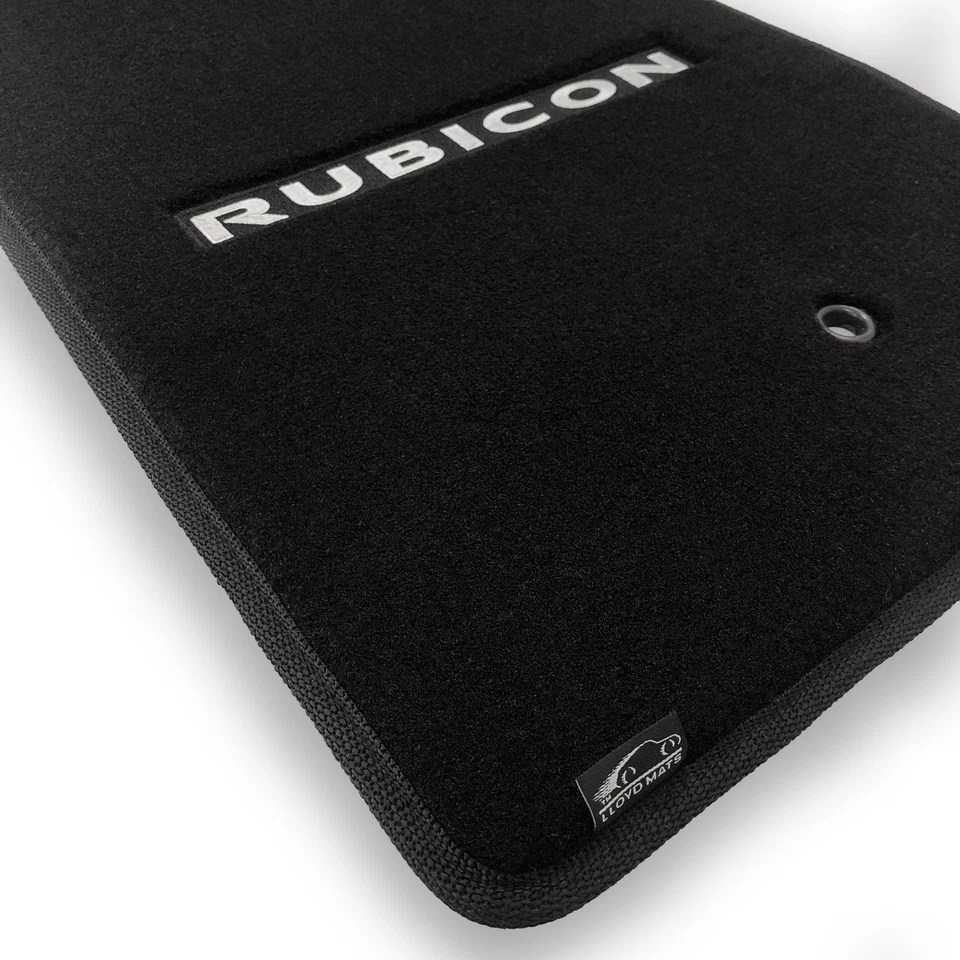 Lloyd Mats 4PC Set for 2007-2010 Jeep Wrangler JK 4-Door, Black - Imagem 1 de 4