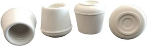 Shepherd Hardware 9121 1-Inch inside Diameter Rubber Leg Tips, White - 89121 4 C - Picture 1 of 12