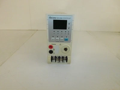 CARGA ELECTRÓNICA CHROMA 63123A DC (GSW136) Foto 1 de 4