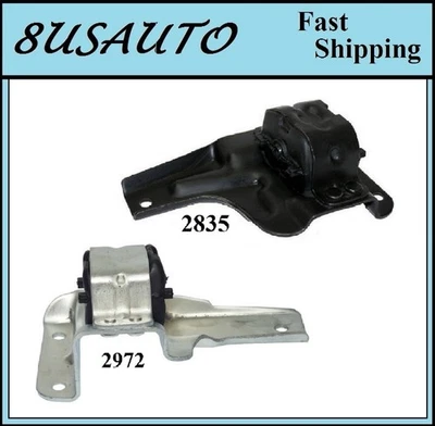 2 PIEZAS MONTAJE MOTOR DELANTERO IZQUIERDO Y DERECHO APTO FORD F-250 1997, LOBO 4,6 L - TRANSMISIÓN AUTOMÁTICA Foto 1 de 4