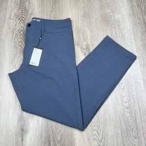 Western Rise Slim Fit Evolution Pants Mens Size 36 Inseam 32” Ash Blue NEW - Picture 1 of 15