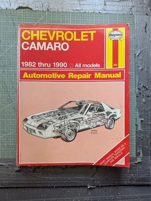 Chevrolet Camero, Berlinetta, & Z28 (1982-1990) Haynes Automotive Repair Manual - Image 1 of 4