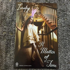 Álbum promocional póster exclusivo de Laufy A Matter Of Time Midnight Listening Party - Imagen 1 de 3