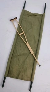 Vintage Action Man Stretcher & Crutch First Aid Medic Original Palitoy VAM  - Bild 1 von 5