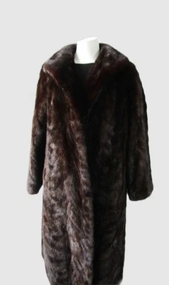 Women's Sz 12 MINT+ Dark Ranch Mink Fur Coat. CLEARANCE SALE! Woman - Image 1 of 4