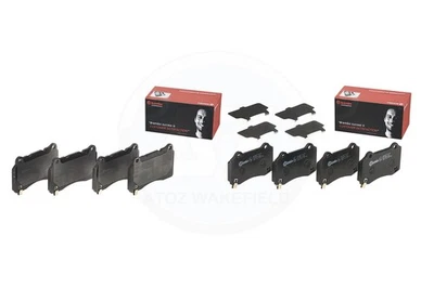 FITS TESLA MODEL S (5YJS) MODEL X (5YJX) BREMBO FRONT REAR BRAKE PADS SET FR RR - Image 1 of 4